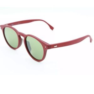 FENDI RED FRAMES SUNGLASSES